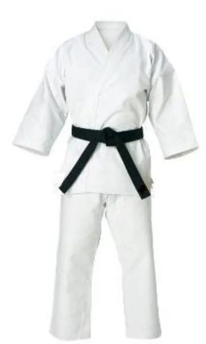 white karate suit